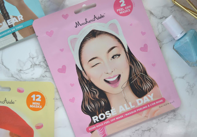 MaskerAide Rose All Day Rose Gold Peel Off Mask Review