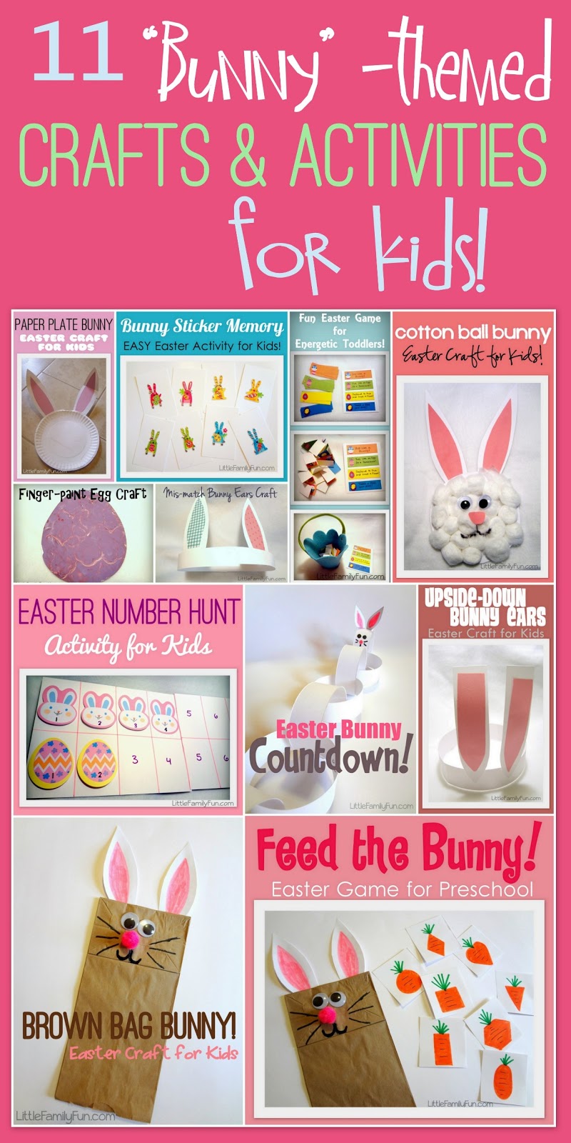 Little Family Fun: Easter Bunny Activities for Kids