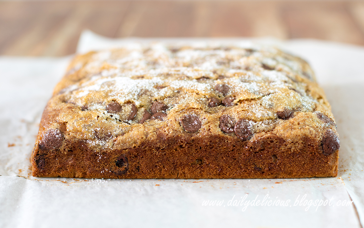 dailydelicious Chocolate chip Snack Cake