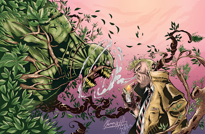 Swamp Thing x Constantine Pencil: Eder Messiah Ink + Color: John Castelhano