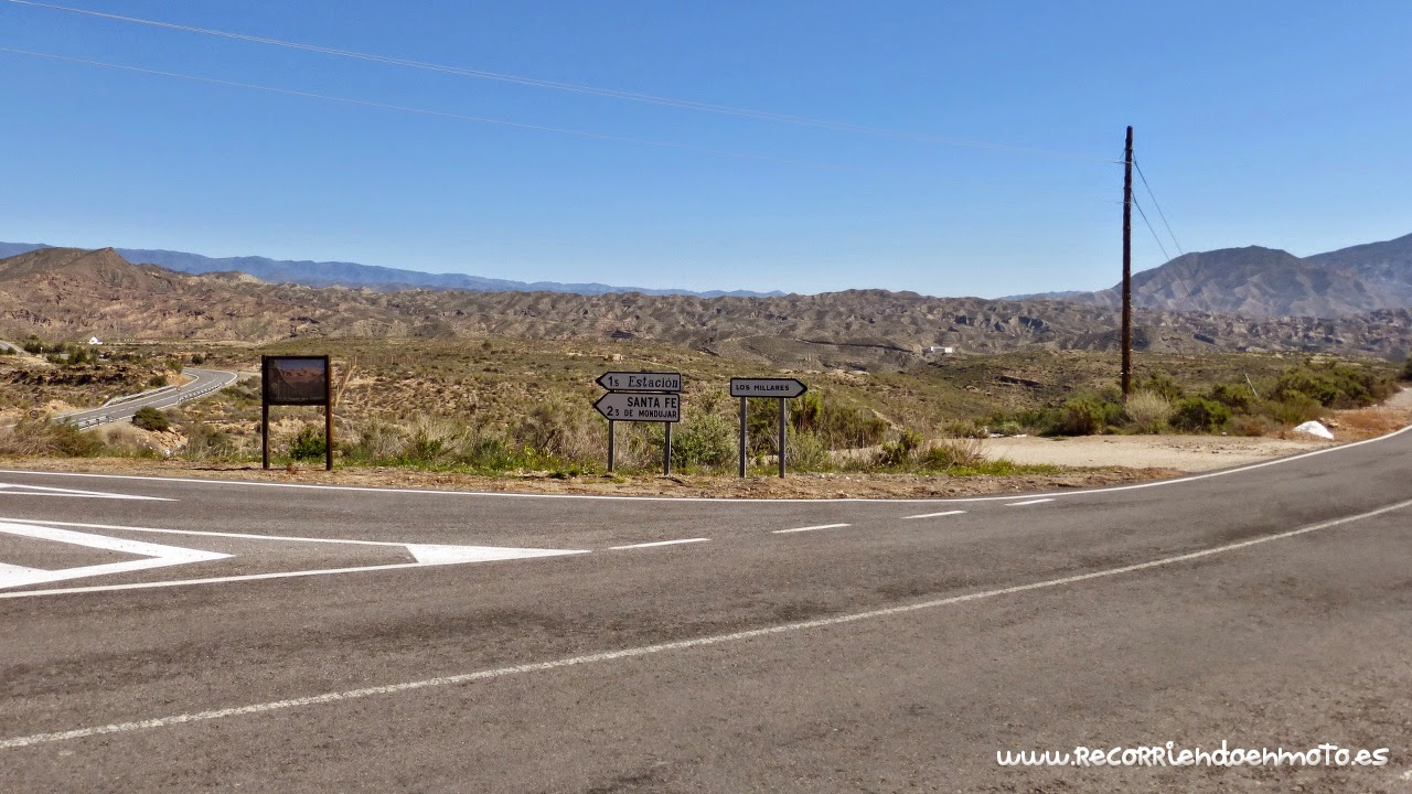 Paisaje semidesértico de Almería