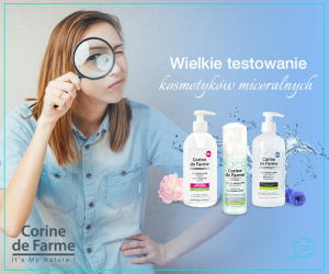 Przetestuj zestaw kosmetyków z linii miceralnej Corine de Farme Konkurs