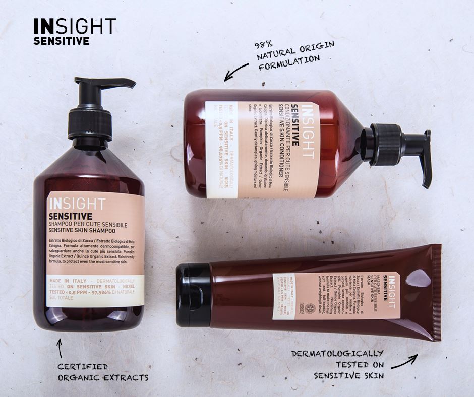 INSIGHT SENSITIVE | Ukojenie dla wrażliwej skóry głowy ...