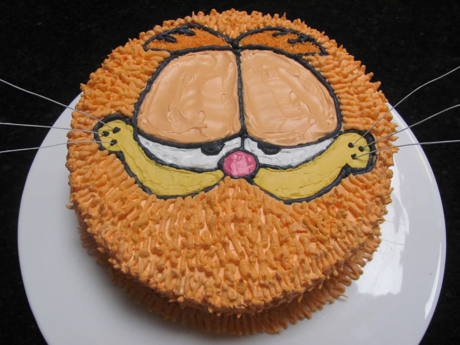 Mud Cake And More: Garfield Cake