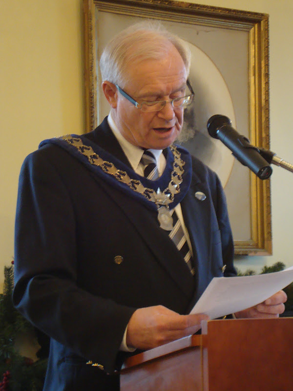 The Shiretown Blogger 2012 Mayor's Levee serves as a reflection of