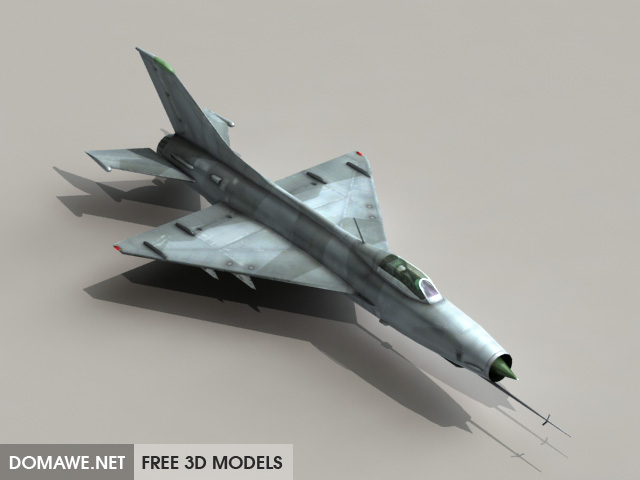 Domawe Net Mig 21 Fishbed Free 3d Models