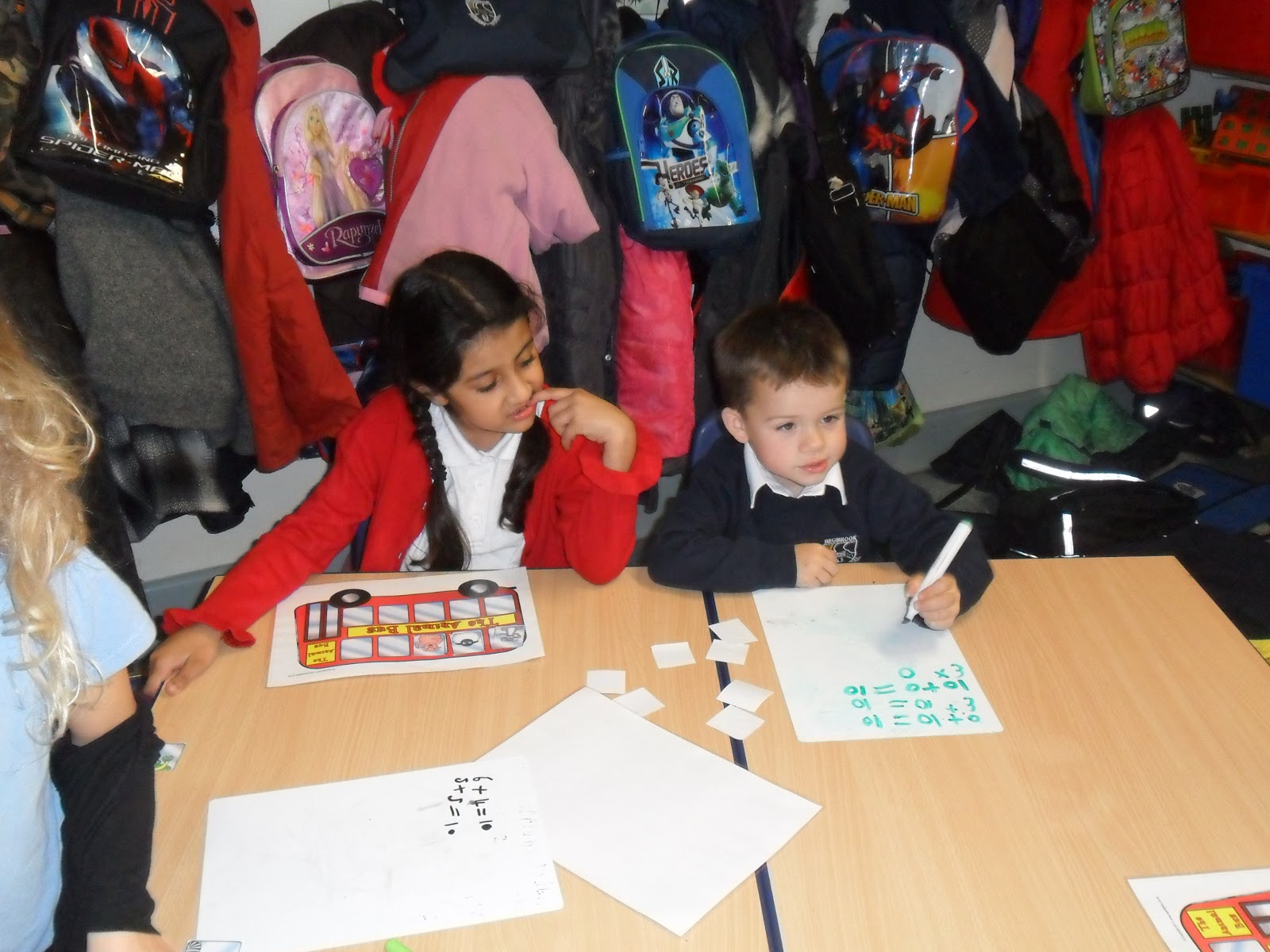 Begbrook Primary School Year 1 Number Bond Bus!