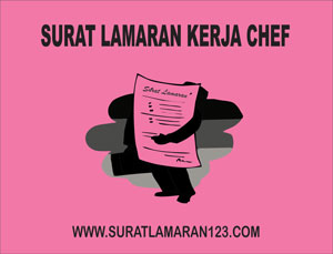 Contoh Surat Lamaran Kerja Chef Contoh Surat Lamaran Kerja