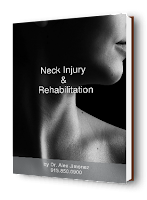 blog picture of lady head turned with a neck injury