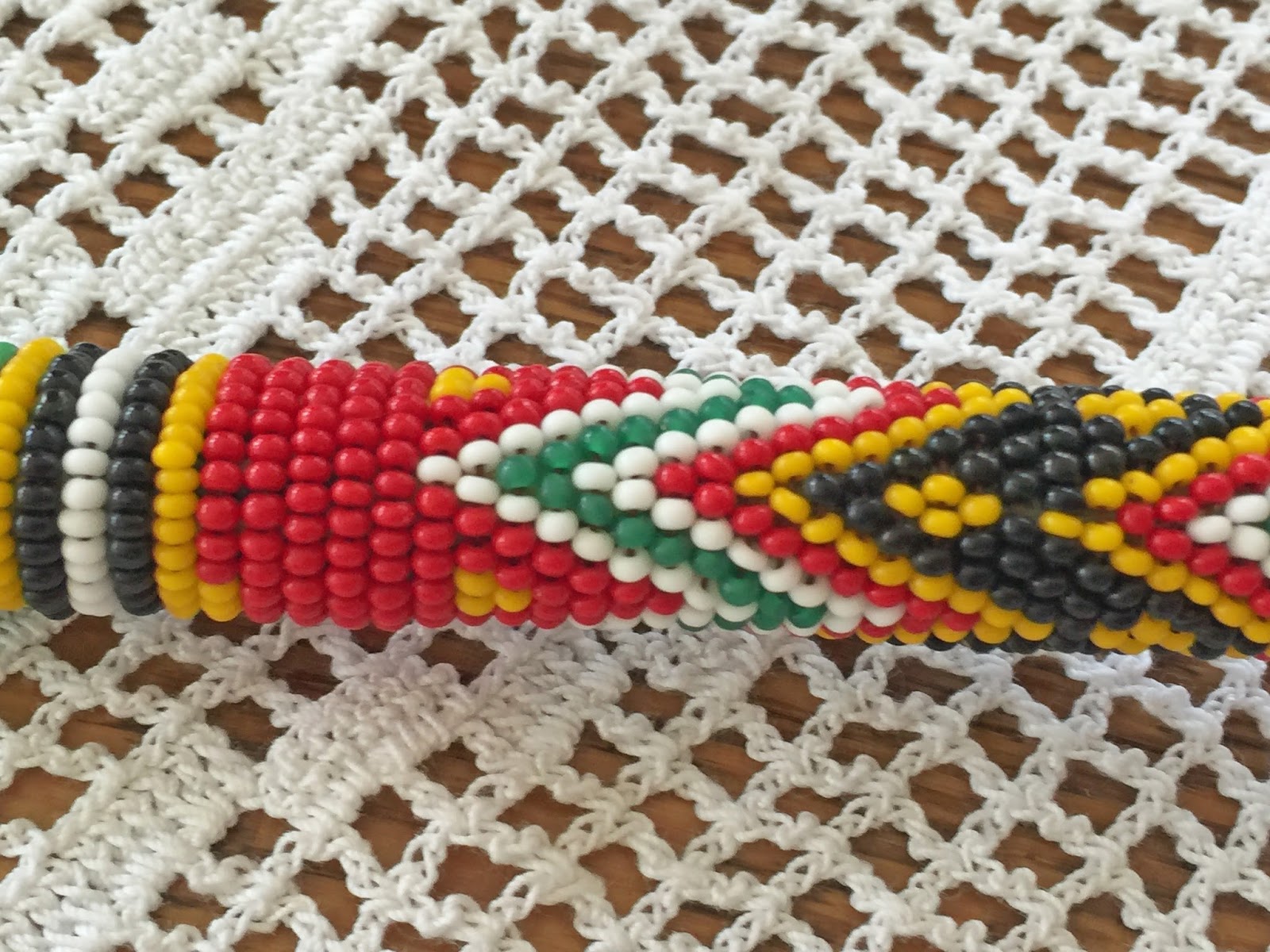 MARIETTE'S BACK TO BASICS Part XVI Zulu Beaded Knobkerrie and Other