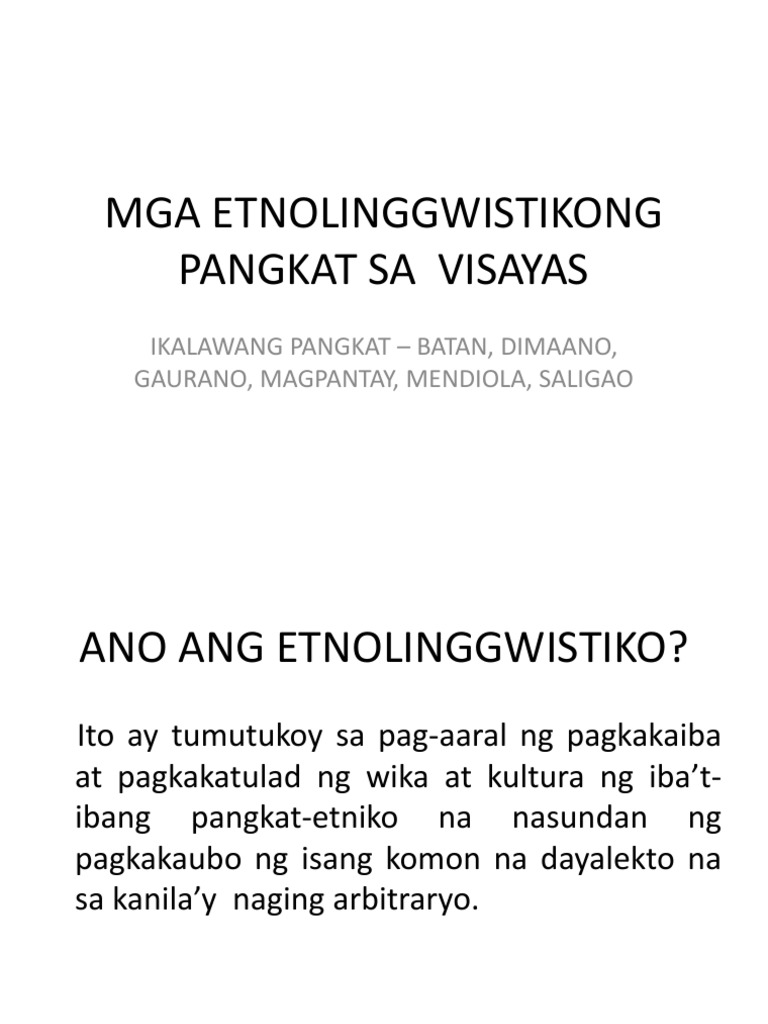 etnolinggwistiko - philippin news collections