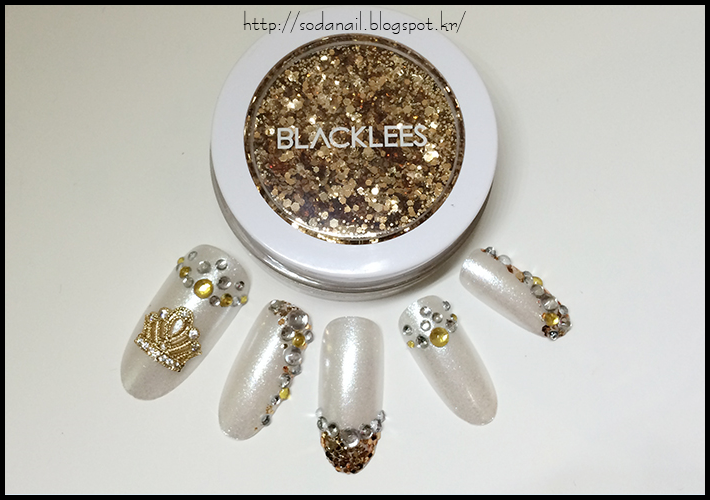 [Wedding Nail Art] Tiara nail art design 웨딩네일