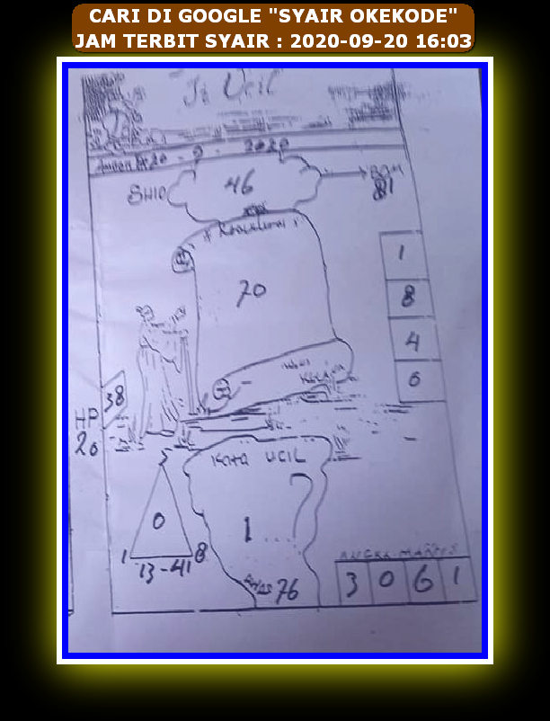 Syair hk 20 September 2020 KODE SYAIR SGP SYAIR HK SYAIR