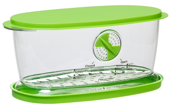 contenedor de verduras