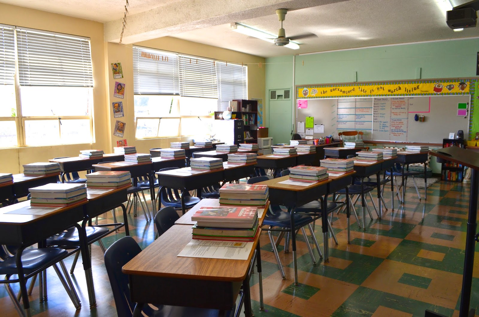 Middle School Language Arts Classroom