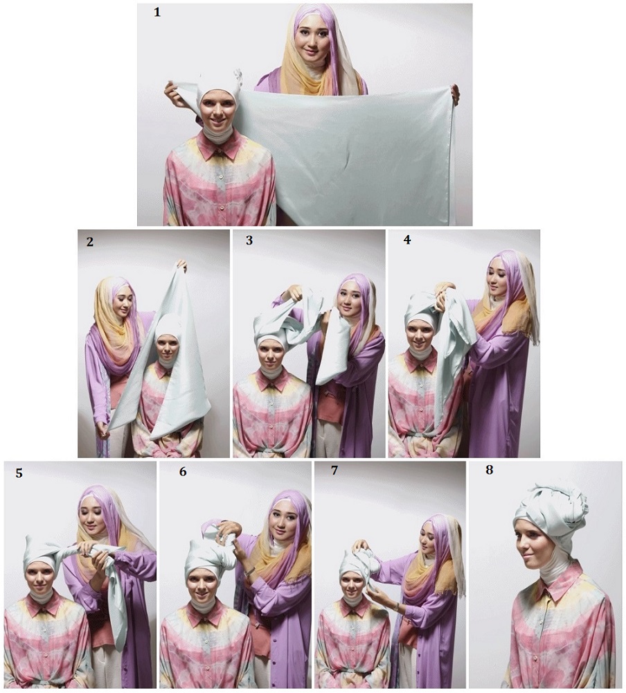 kumpulan tutorial hijab ala dian pelangi | tutorial hijab
