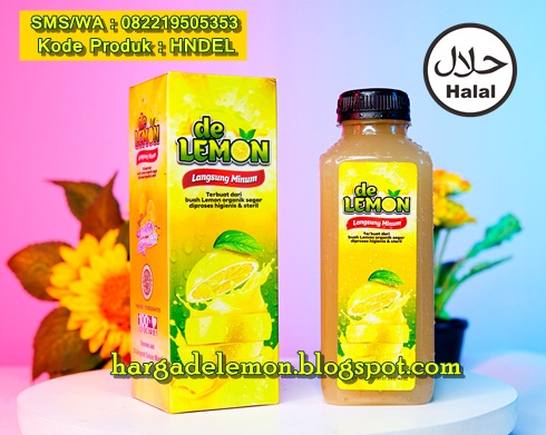 Komposisi De Lemon Sari Lemon Madu Royal Jelly