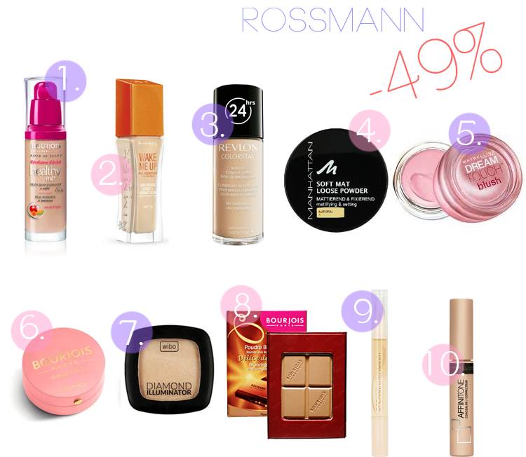 Co warto kupić w Rossmannie z okazji promocji -49%? Produkty do makijażu twarzy - Czytaj więcej »