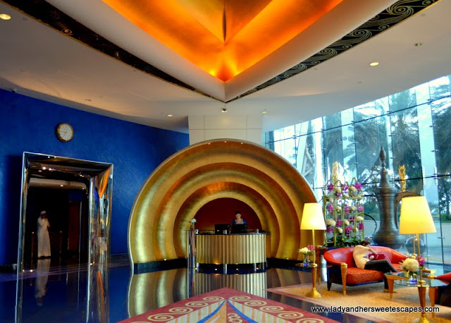 Burj Al Arab's main lobby