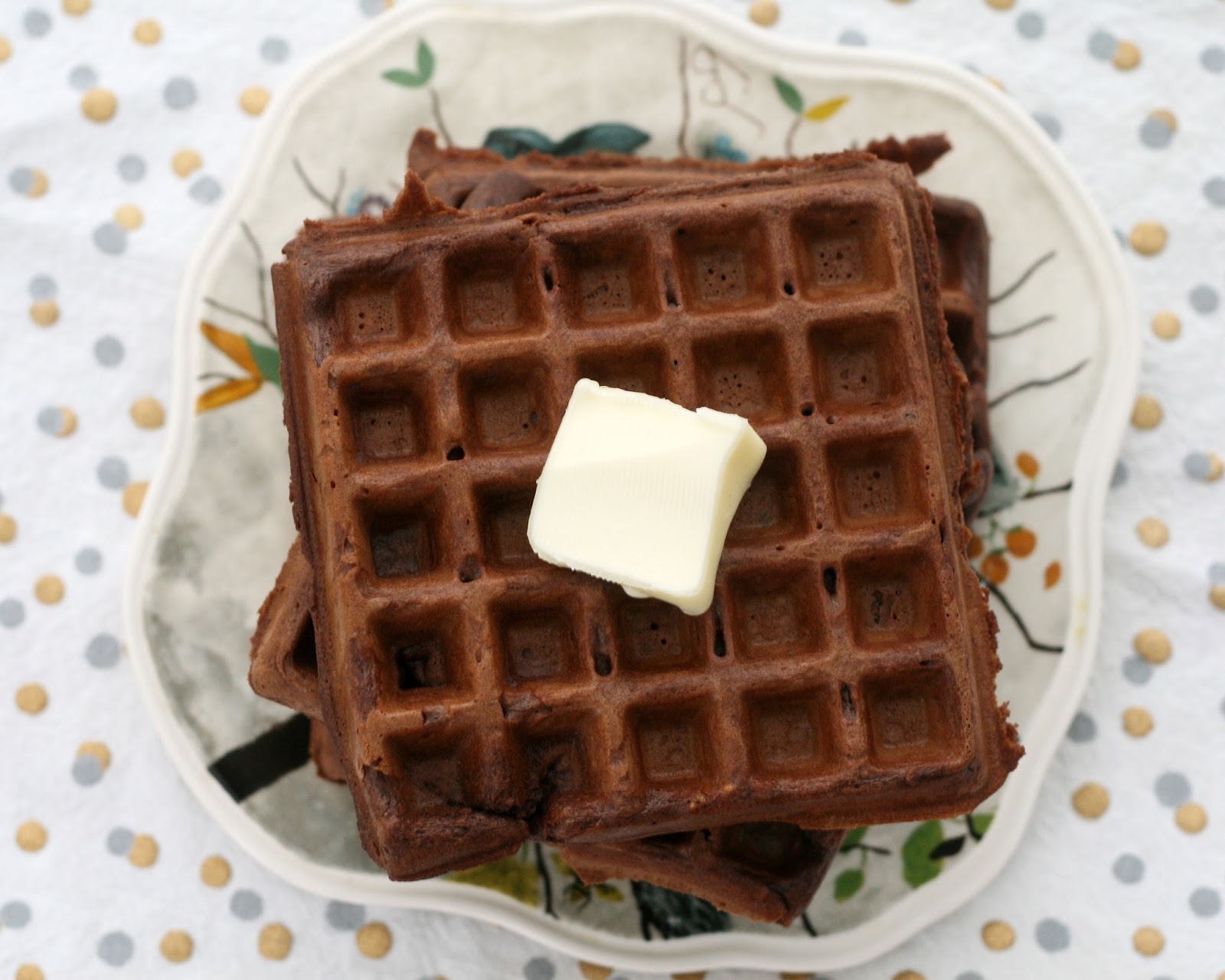 Chocolate BelgianStyle Waffles Coconut & Lime