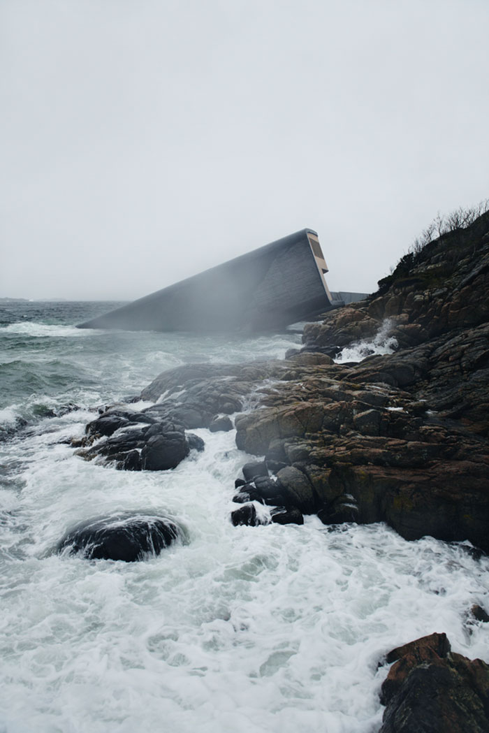 Astonishing Photos Of Underwater Restaurant In Norway That Has Just Been Completed