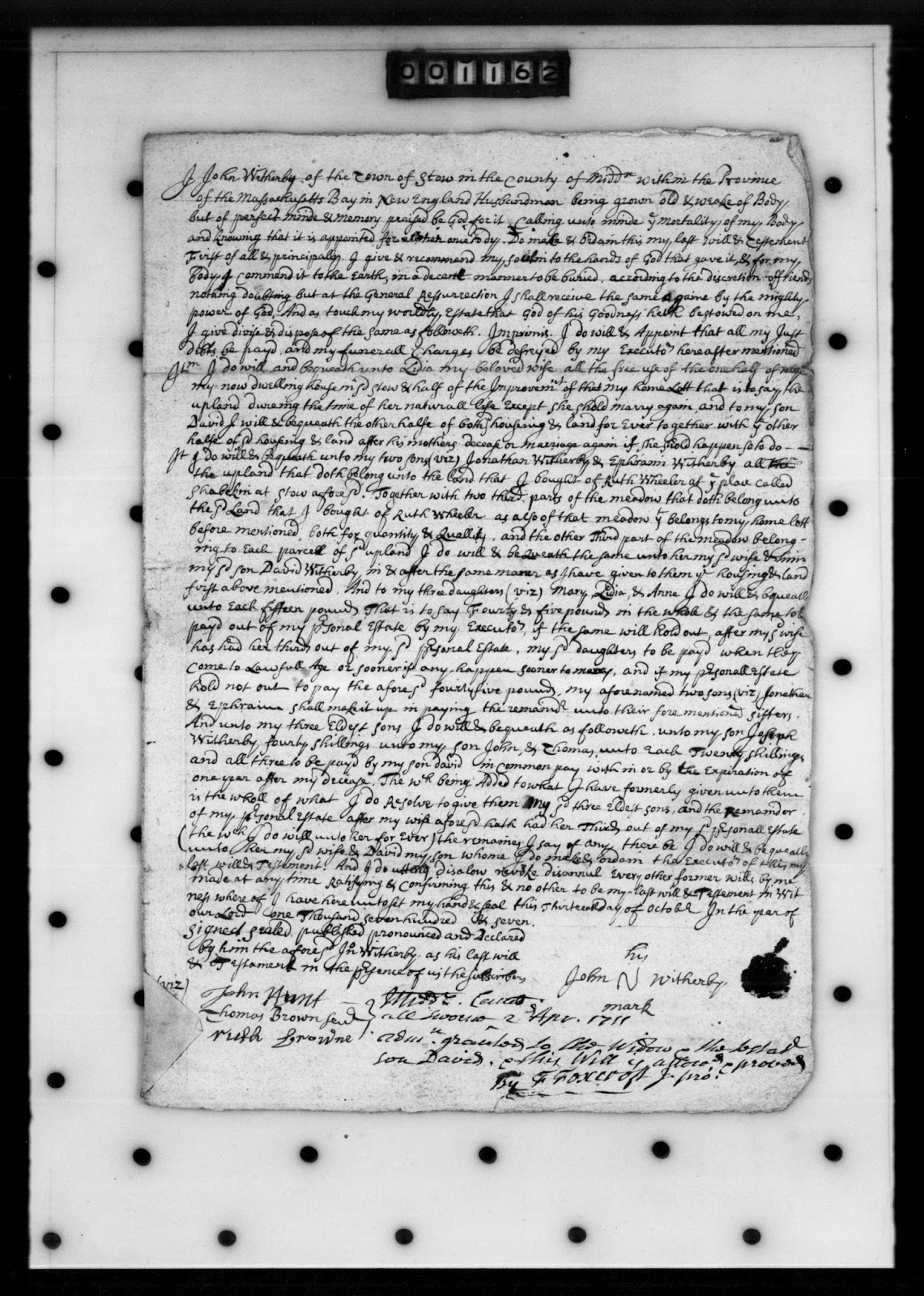 West in New England 52 ANCESTORS IN 52 WEEKS 2016 WEEK 15 JOHN