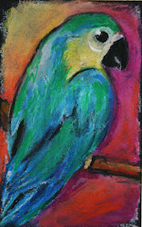 pastel oil drawings easy parrot pastels painting paint simple paintings drawing google awesome watercolor tilden realistic birds bird parrots paper