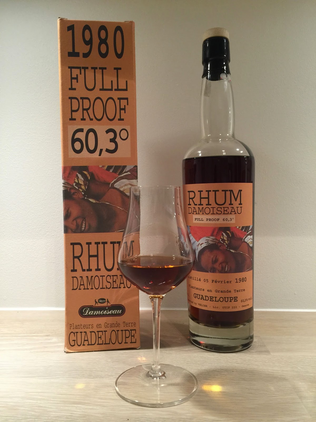 Rum Corner Review 23 Velier Rhum Damoiseau 1980 Full Proof