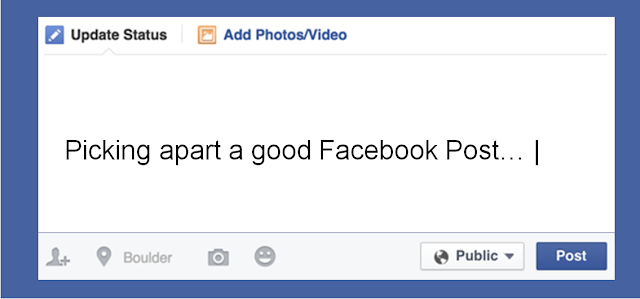 How to write a good facebook post