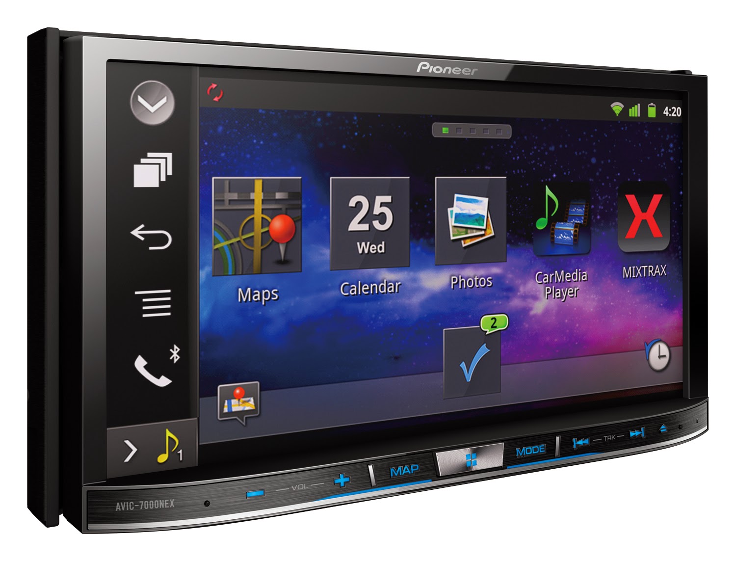 DELREYCUSTOMS AUTOMOTIVE NEWS 2014 CES NEW LINE OF PIONEER INDASH