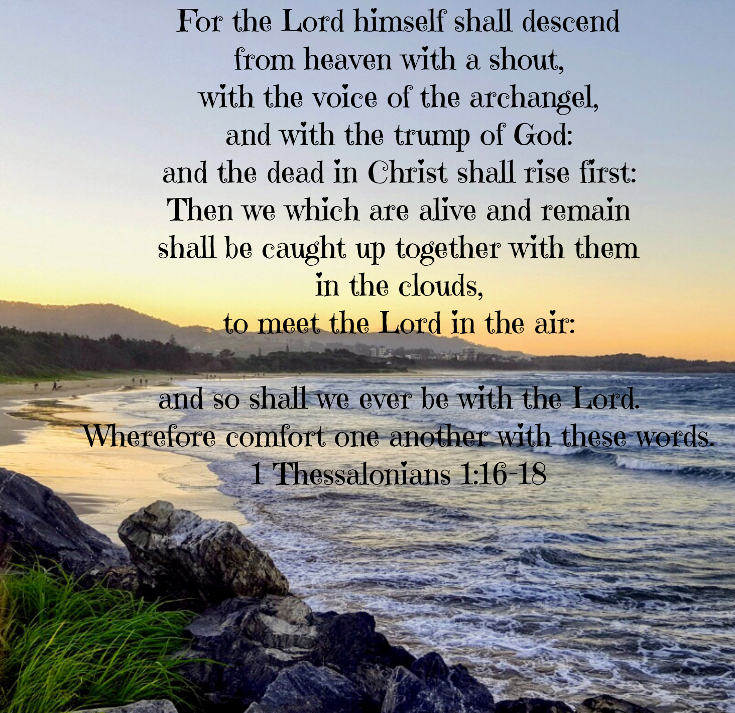 Wonderful Words Of Life Comfort One Another