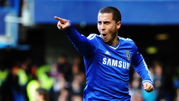 إصابة اللاعب البلجيكى إيدن هازارد بكسر فى الكاحل إصابة اللاعب البلجيكى إيدن هازارد بكسر فى الكاحل