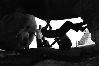 The act of movement Nava del Barco