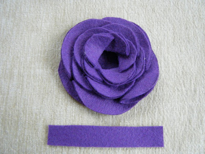 Felt Flower Rose tutorial – Melanie Ham