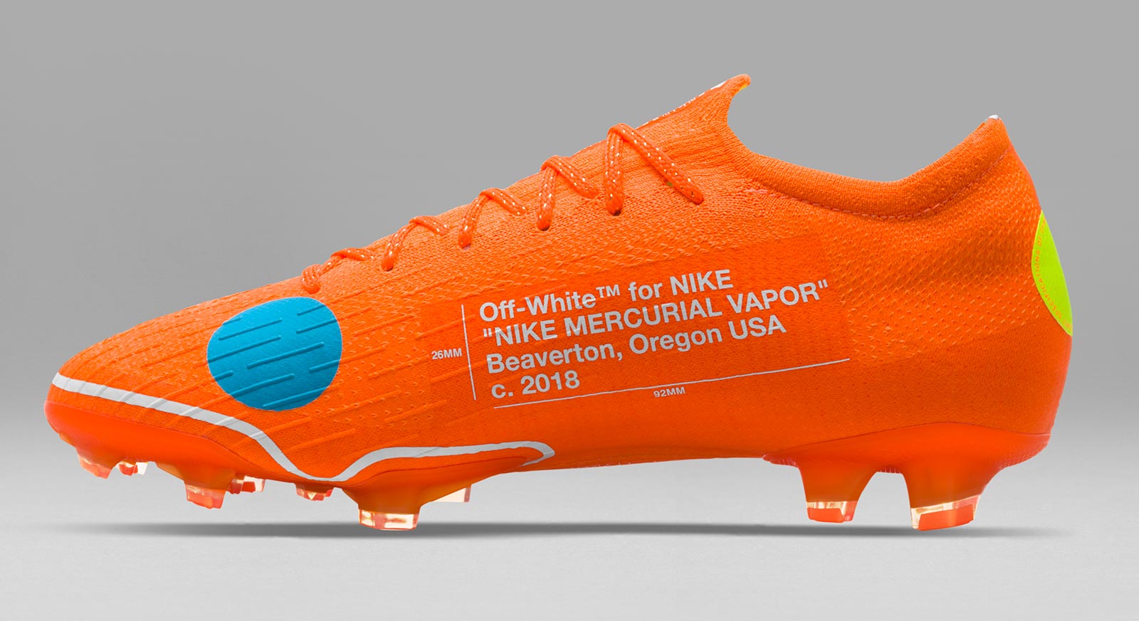 lunes Dedos de los pies Acurrucarse Nike x Virgil Abloh Off-White Mercurial Vapor 360 Boots Released - Footy  Headlines