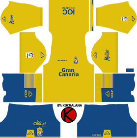 UD Las Palmas 2017/18 - Dream League Soccer Kits