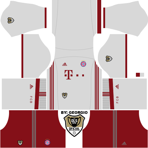 Dream League Soccer Kits Bayern München 16 17 Dls16 Fts By Georgio Ferreira