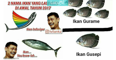 10 Meme 'Jenis Ikan' Ini Kocak Banget, Hati-hati Salah Nyebut!