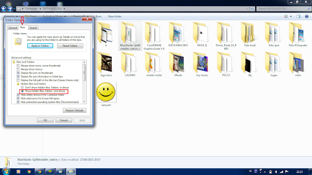 Memasukan gambar ke BlueStacks App Player Memasukan gambar ke BlueStacks App Player