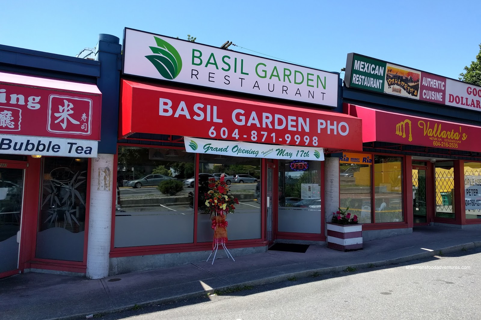Sherman's Food Adventures Basil Garden Pho