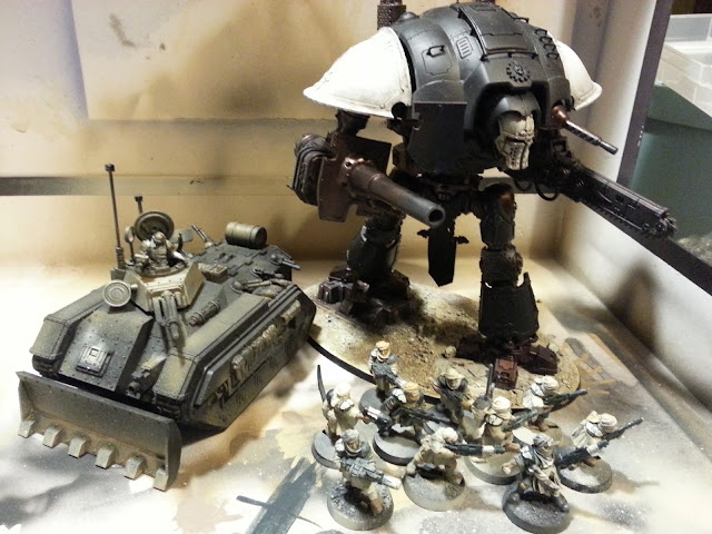 Imperial Knight Paladin and 40K Chimera Fire Barrels Conversion Genestealer Cult Parts Imperial Knight Paladin and 40K Chimera Fire Barrels Conversion Genestealer Cult Parts