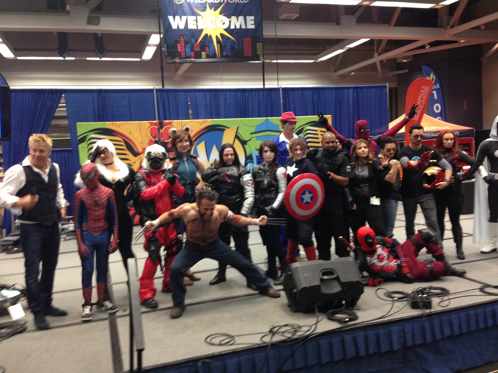 Working the Galaxy Comic Con Sacramento