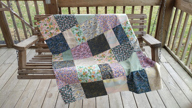 Rifle Paper Co./Cotton and Steel Menagerie quilt