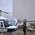 Saude realiza atendimento de emergencia com helicoptero