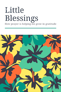 Little blessings: How prayer is helping me grow in gratitude