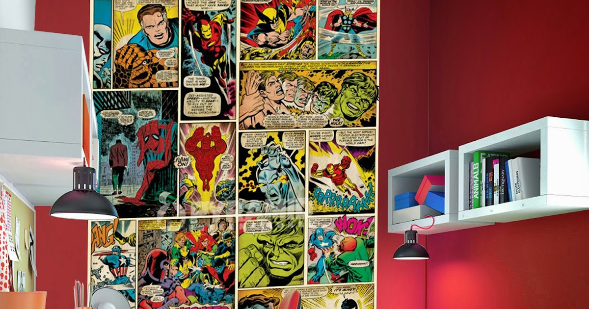 Habtaciones tema comics - Ideas para decorar dormitorios