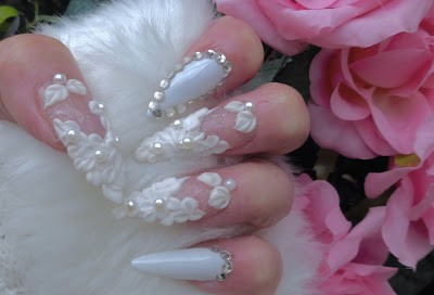 Uñas decoradas para novias Uñas decoradas para novias