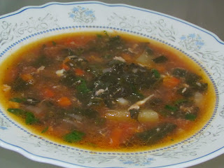 Ciorba de stevie / Patience dock soup