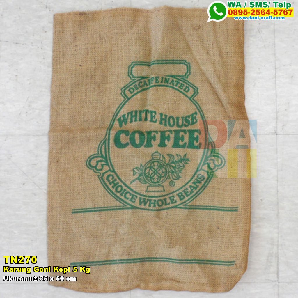 Karung iGonii Kopi 5 Kg Souvenir Pernikahan