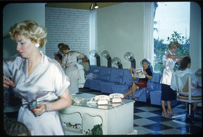 vintage beauty salon